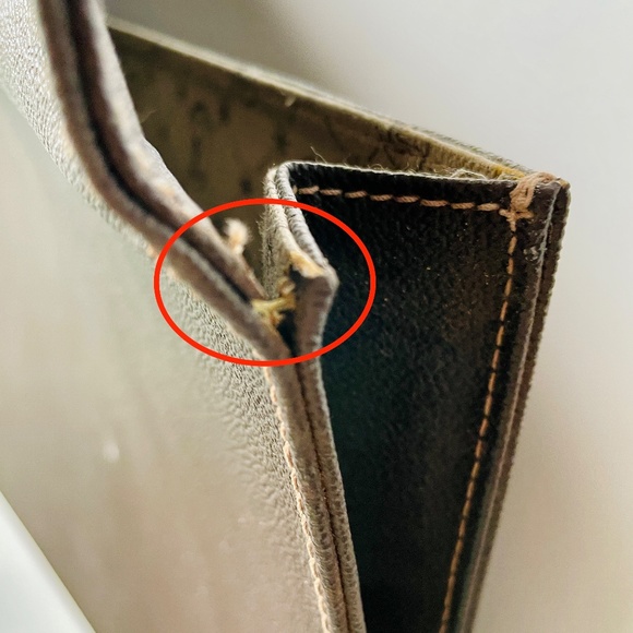 Trussardi Brown Canvas Document Holder Bag Large Case with Lock & Key Vintage - Picture 15 of 16